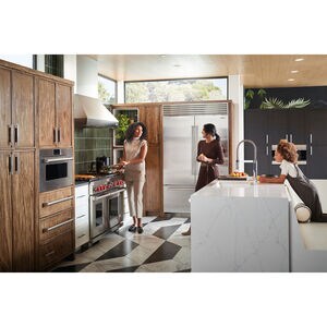 Wolf M Series 30 in. 1.8 cu. ft. Steam Electric Single Wall Oven with Standard Convection - Stainless Steel, , hires