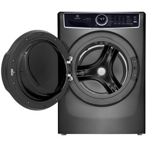 Electrolux 600 Series 27 in. 4.5 cu. ft. Stackable Front Load Washer with Perfect Steam, LuxCare Plus Wash System & SmartBoost -Titanium, Titanium, hires