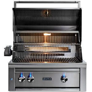 Lynx Professional 30 in. 2-Burner Built-In Natural Gas Grill with Rotisserie & Smoker Box - Stainless Steel, , hires