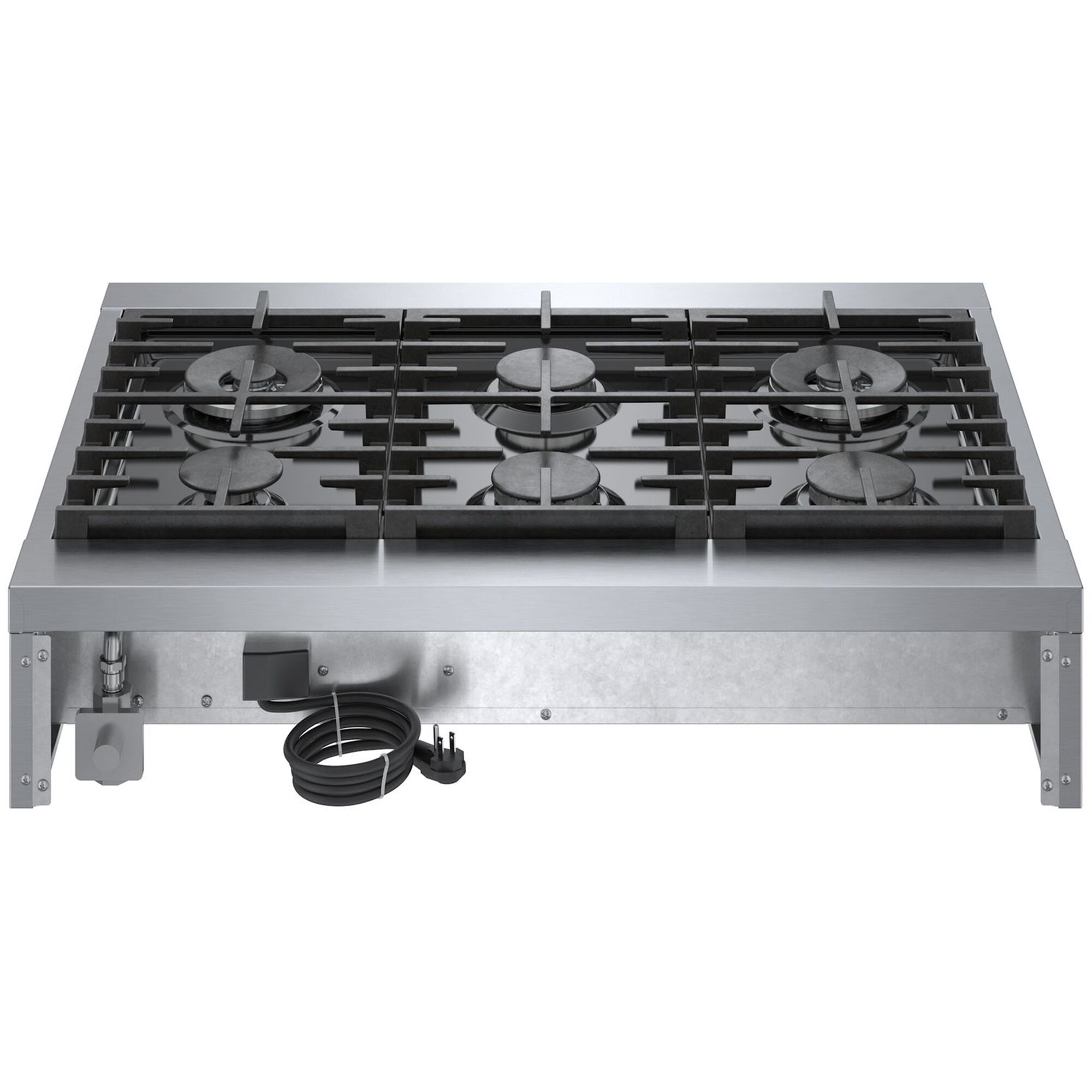 Bosch 800 Series 36 in. 6-Burner Natural Gas Rangetop with Simmer