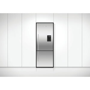 Fisher & Paykel Series 5 25 in. 13.5 cu. ft. Smart Counter Depth Bottom Freezer Refrigerator with Water Dispenser - Stainless Steel, , hires