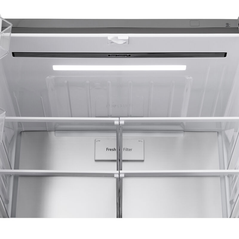 LG 36 in. 28.6 cu. ft. Smart 4-Door French Door Refrigerator with Ice & Water Dispenser - PrintProof Stainless Stee, , hires