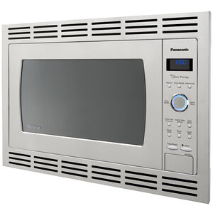 Panasonic 27 in. Trim Kit for Microwaves - Stainless Steel, , hires