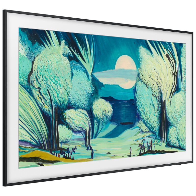 Samsung - 65" Class The Frame LS03FA QLED 4K UHD Samsung Vision AI Smart TV, , hires