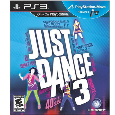 Just Dance 3 for PS3 (Playstation Move Required) | 008888346777