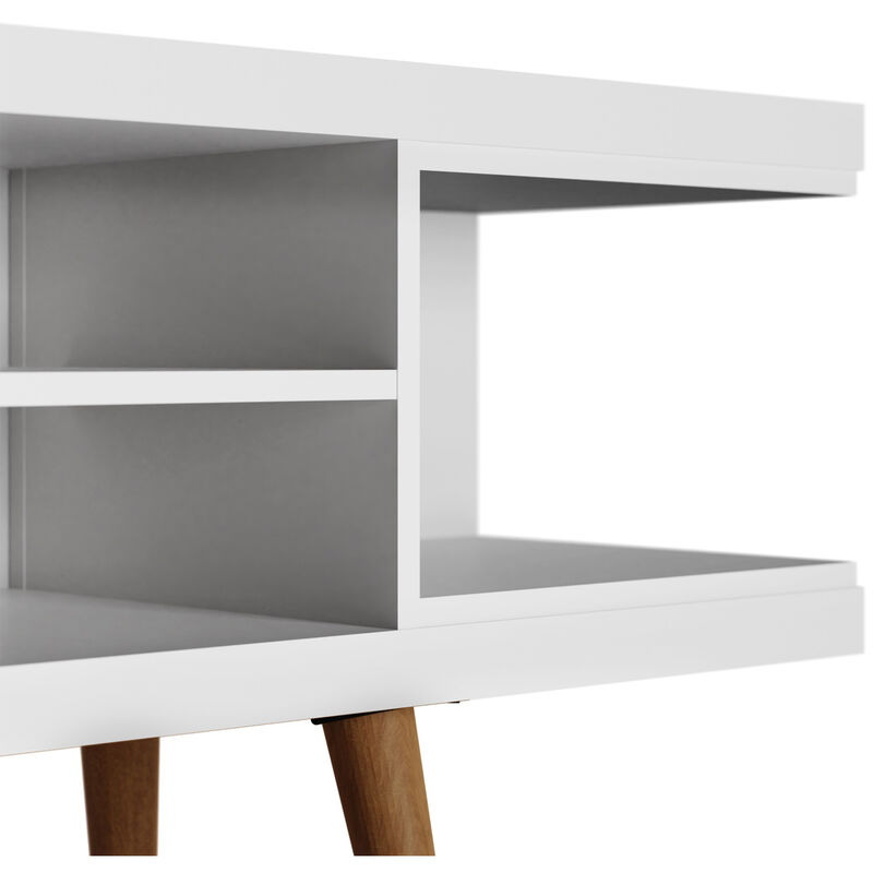 Manhattan Comfort Utopia 53" TV Stand - White Matte, , hires