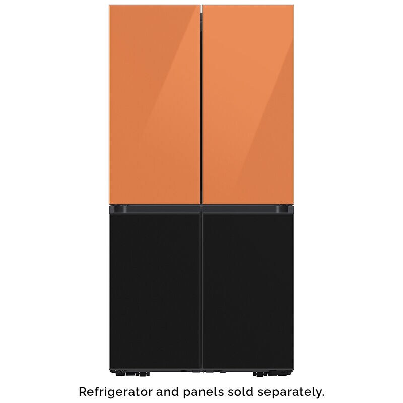 Samsung Bespoke 4-Door Flex Bottom Panel for Refrigerators - Charcoal Glass, , hires