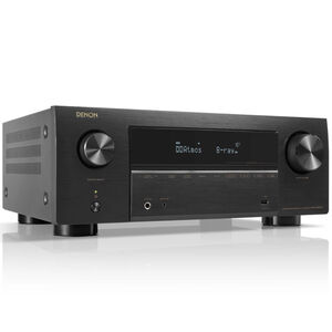 Denon 7.2 Ch. 95W 8K AV Receiver with Built-In HEOS - Black, , hires