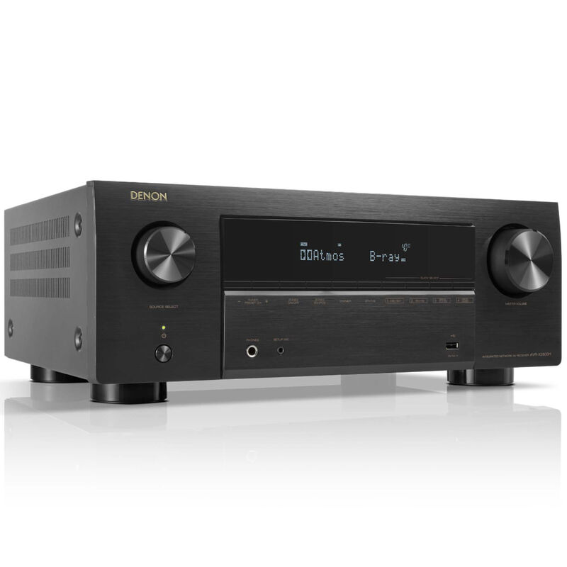 Denon 7.2 Ch. 95W 8K AV Receiver with Built-In HEOS - Black, , hires