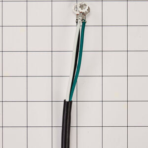 Whirlpool Dishwasher Power Cord Kit, Right Angle - Black, , hires