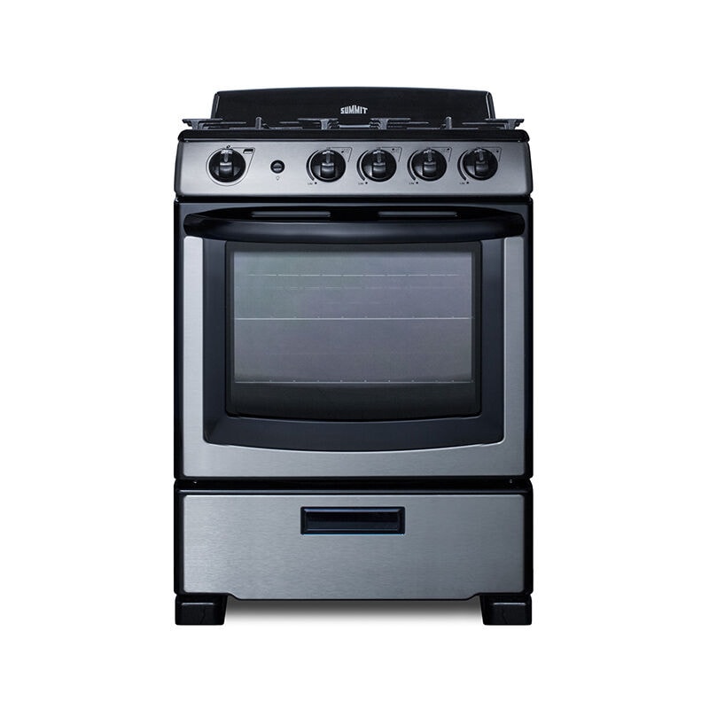 24 stainless steel online gas stove