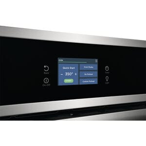 Frigidaire Gallery 27 in. 3.8 cu. ft. Steam Electric Single Wall Oven with True European Convection - Stainless Steel, Stainless Steel, hires