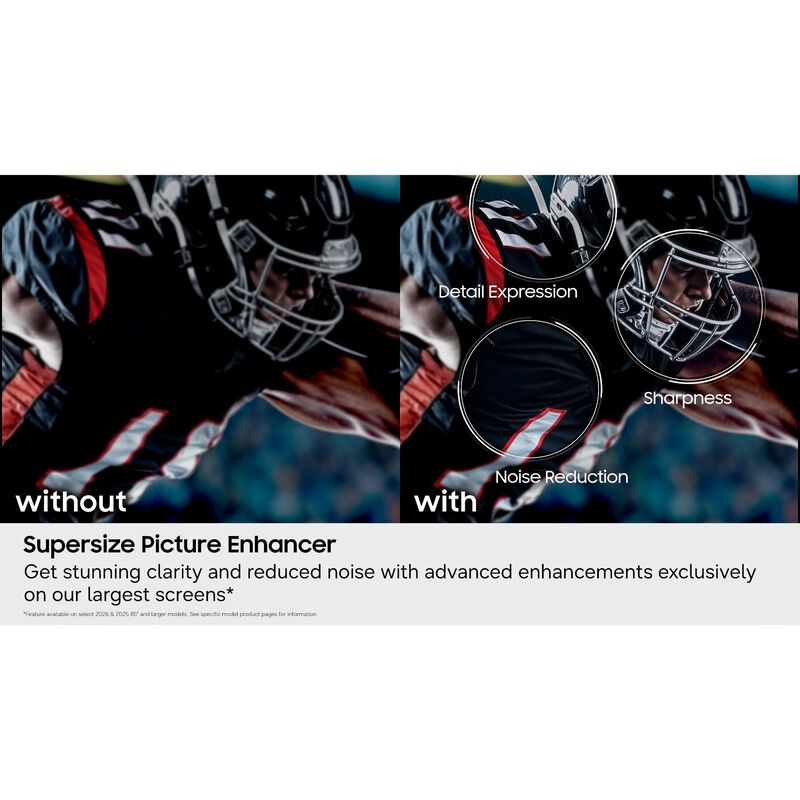 Samsung - 85" Class QN80H Neo QLED 4K UHD Smart Tizen TV, , hires