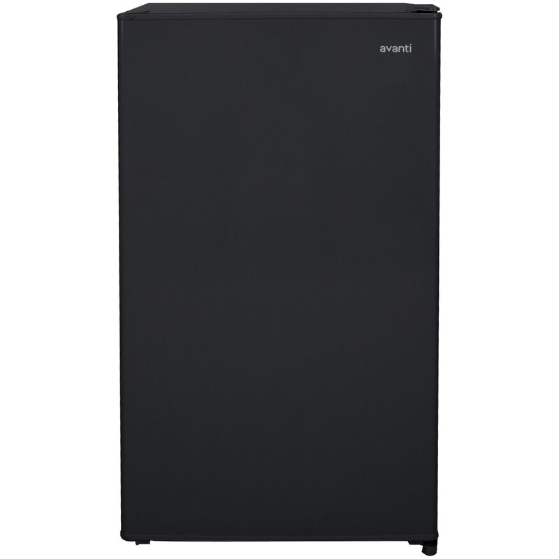 Avanti 19 in. 3.2 cu. ft. Mini Fridge with Freezer Compartment - Black, Black, hires