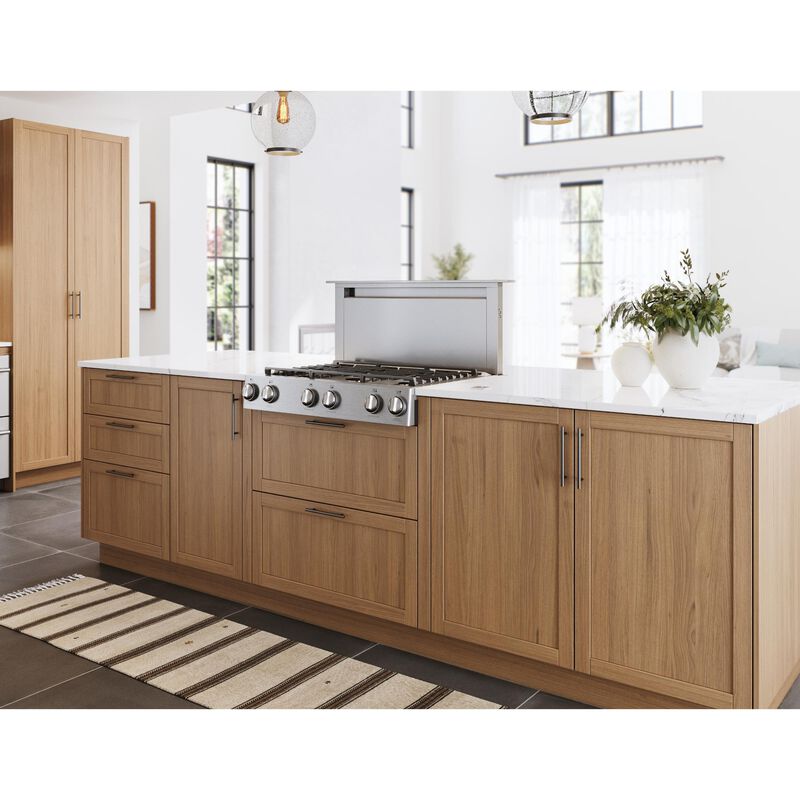 Zephyr 36 in. Convertible Downdraft with 600 CFM & 3 Fan Speeds - Stainless Steel, , hires