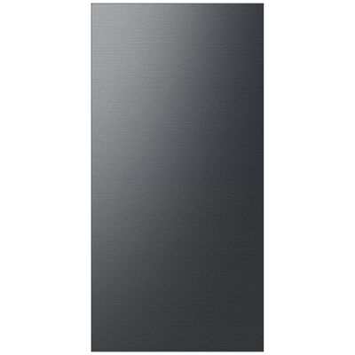 Samsung BESPOKE 4-Door French Door Top Panel for Refrigerators - Matte Black Steel | RA-F18DU4MT