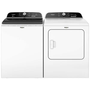Whirlpool 27 in. 5.3 cu. ft. Top Load Washer with 2-in-1 Removable Agitator - White, White, hires