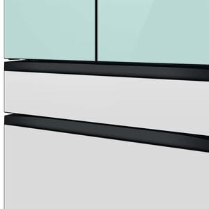 Samsung Bespoke 36 in. 22.8 cu. ft. Smart Counter Depth 4-Door French Door Refrigerator with Internal Water Dispenser - Morning Blue, Morning Blue, hires