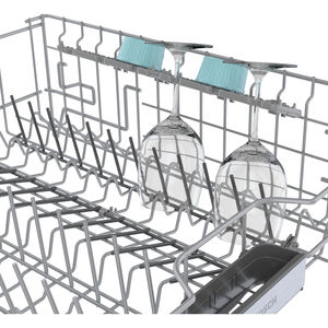 Bosch 800 Series 24 in. Top Control Smart Dishwasher with 42 dBa Sound Level, 3rd-Rack & CrystalDry - Black, Black, hires