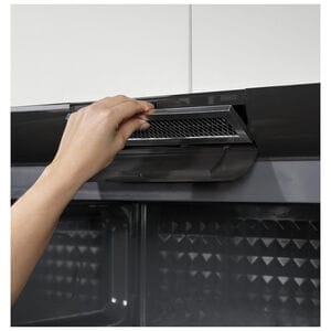 Cafe 30 in. 2.1 cu. ft. 1000W Smart Over-the-Range Microwave with 400 CFM & Sensor Cooking - Platinum Glass, , hires