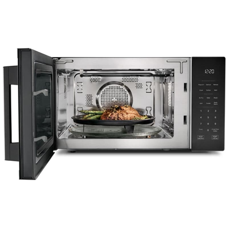 Whirlpool 21 in. 1.0 cu. ft. 900W Countertop Microwave with Convection Cooking - Black, , hires