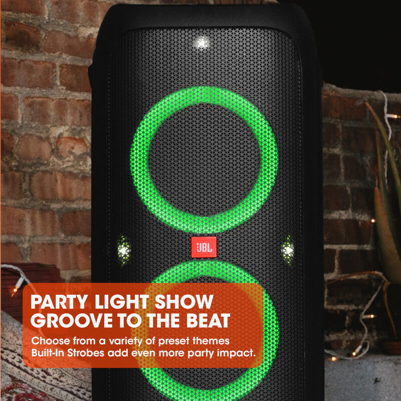 JBL PartyBox 310 Portable Stereo Bluetooth Speaker with Built-in Microphone, Guitar input and Dynamic Lights, , hires