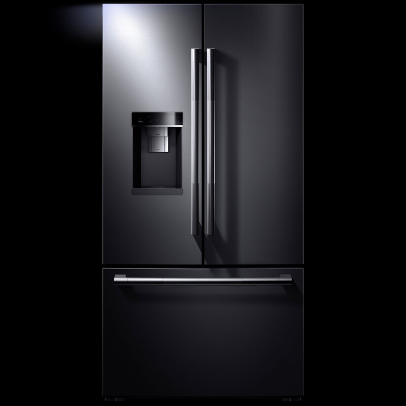 JennAir 36 in. 23.8 cu. ft. Smart Counter Depth French Door Refrigerator with External Ice & Water Dispenser - Stainless Steel, , hires