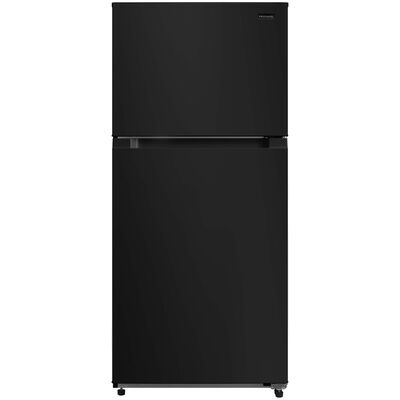 Frigidaire 30 in. 21.6 cu. ft. Garage-Ready Top Freezer Refrigerator - Black | FRTE2246AB