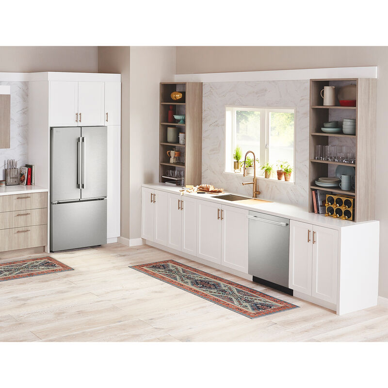 LG 36 in. 26.5 cu. ft. Smart Counter Depth French Door Refrigerator with Internal Water Dispenser - PrintProof Stainless Steel, , hires