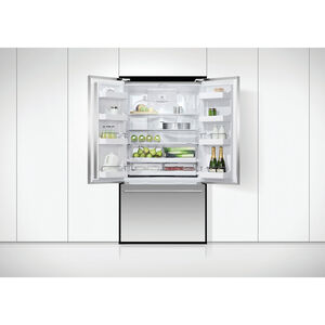 Fisher & Paykel Series 7 36 in. 20.1 cu. ft. Smart Counter Depth French Door Refrigerator - Stainless Steel, , hires