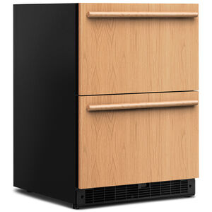KitchenAid 24 in. 4.4 cu. ft. Double Refrigerator Drawers - Custom Panel Ready, , hires