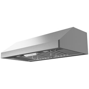 Zephyr Tempest 42 in. Standard Style Range Hood with 6 Speed Settings, 650 CFM, Convertible Venting & 2 LED Lights - Stainless Steel, , hires