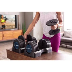 Pro-Form Rapid Strike 50lb. Adjustable Dumbbell Set, , hires
