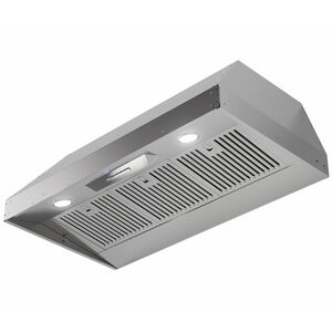 XO 42 in. Standard Style Range Hood with 3 Speed Settings, 600 CFM, Convertible Venting & 3 Light Levels, 2 LED Lights - Stainless Steel, , hires