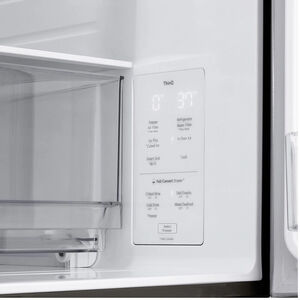 LG 36 in. 28.6 cu. ft. Smart 4-Door French Door Refrigerator with Ice & Water Dispenser - PrintProof Black Stainless Steel, PrintProof Black Stainless Steel, hires