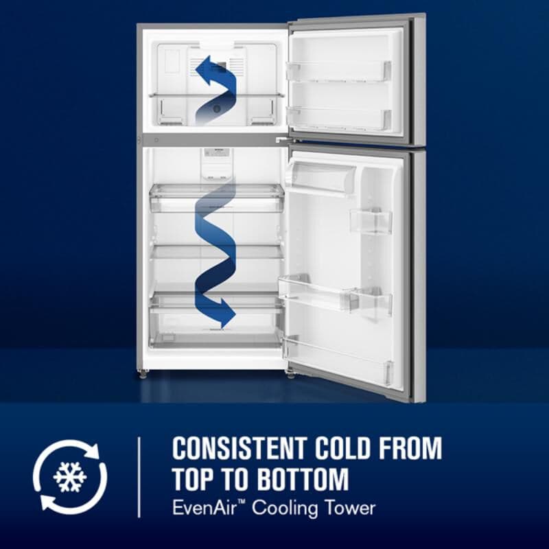 Maytag 30 in. 19.3 cu. ft. Garage-Ready Top Freezer Refrigerator - Fingerprint Resistant Stainless, , hires