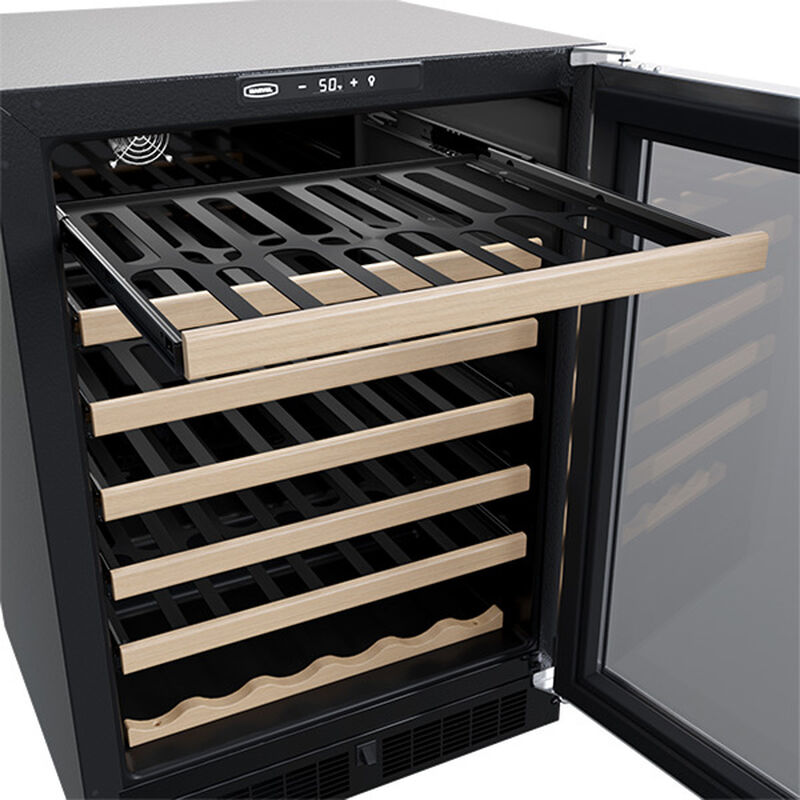 Marvel 24 in. Undercounter Wine Cooler with Single Temperature Zone & 54 Bottle Capacity - Stainless Steel, , hires