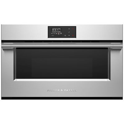 Fisher & Paykel Series 9 30" 1.3 Cu. Ft. Electric Wall Oven with True European Convection - Stainless Steel | OM30NPX1