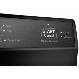 Frigidaire 24 in. Front Control Dishwasher with 54 dBa Sound Level, MaxDry & Pocket - Black, Black, hires