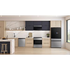 Samsung Bespoke 24 in. Top Control Smart Dishwasher with 38 dBA Sound Level, 3rd-Rack, Smart Dry with AutoRelease Door & Pocket Handle - Fingerprint Resistant Stainless Steel, , hires