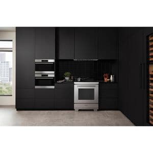 Wolf E Series 24 in. 1.6 cu. ft. 900W Built-In Microwave with Sensor Cooking - Stainless Steel, , hires