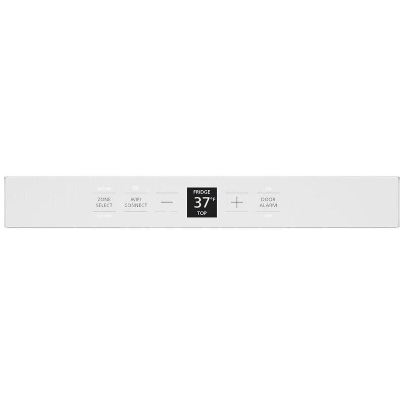 Cafe 36 in. Left-Hinged Built-In 20.2 cu. ft. Smart Counter Depth Bottom Freezer Refrigerator - Stainless Steel, , hires