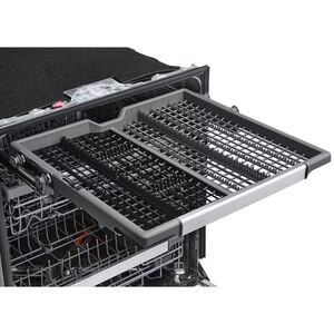 LG Studio 24 in. Top Control Flush-Mount Smart Dishwasher with 40 dBa Sound Level, 3rd-Rack & Dynamic Dry - PrintProof Stainless Steel, , hires