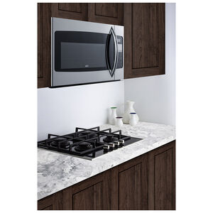 Summit 30 in. 1.6 cu. ft. 1000W Over-the-Range Microwave with 265 CFM - Stainless Steel, , hires