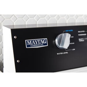 Maytag 27 in. 3.5 cu. ft. Top Load Washer with Dual-Action Agitator & Power Wash Cycle - White, , hires
