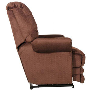 Catnapper Malone 4257 Power Lay Flat Recliner with Extended Ottoman - Merlot, , hires
