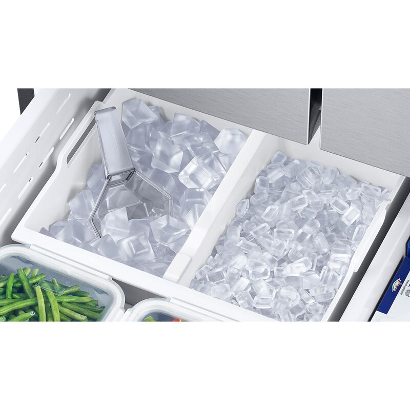Samsung 36 in. 26.5 cu. ft. Smart Counter Depth French Door Refrigerator with Ice Maker - Stainless Steel Look, , hires