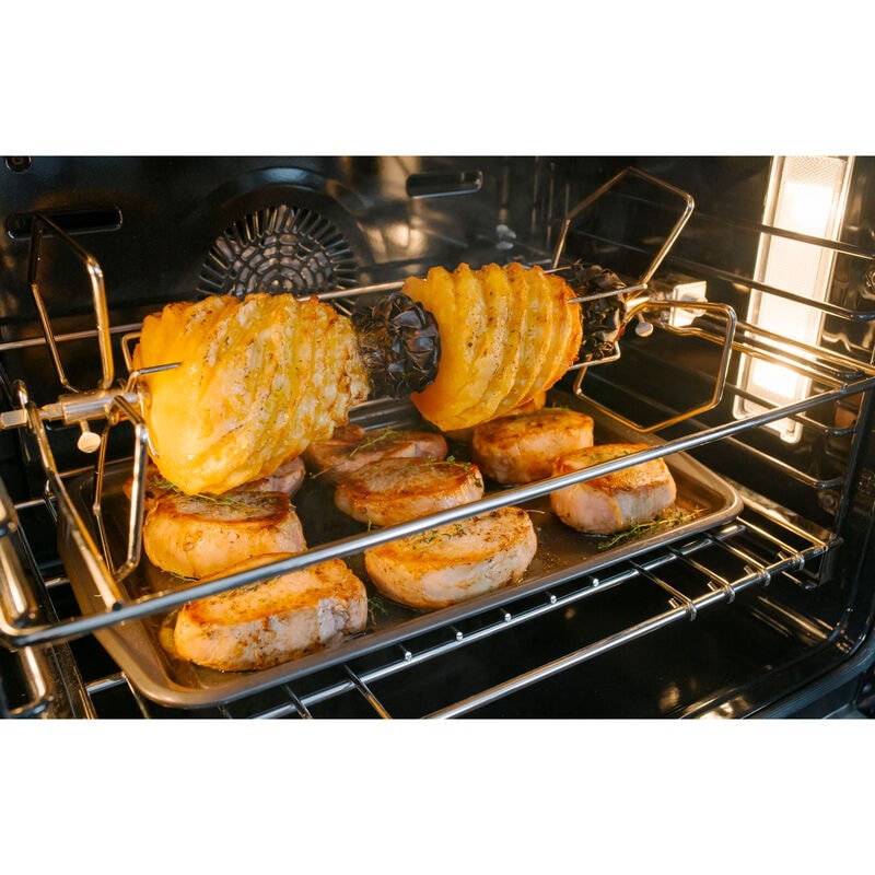 Thermador Masterpiece Series 30 in. 6.1 cu. ft. Smart Speed Electric Microwave/Wall Oven Combo with True European Convection - Stainless Steel, , hires