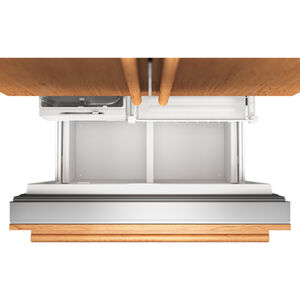 KitchenAid 36 in. 21.9 cu. ft. Counter Depth French Door Refrigerator with Internal Water Dispenser - Custom Panel Ready, Custom Panel Required, hires