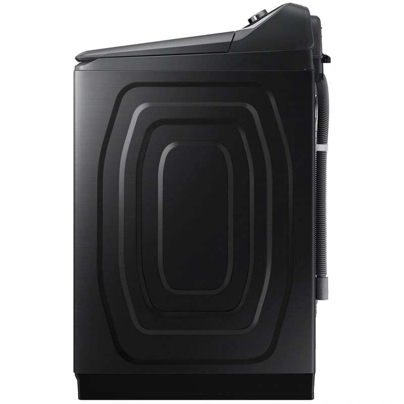 Samsung 27 in. 5.5 cu. ft. Smart Top Load Washer with Super Speed Wash - Brushed Black, Brushed Black, hires